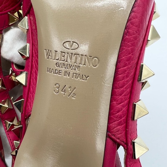 Authentic Valentino Garavani rockstud T- Strap heels - Picture 10 of 11